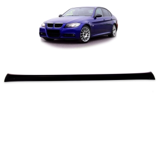Heck Spoiler Lippe Sport Schwarz matt + 3M für BMW 3er (E90) Limousine ab 05-11