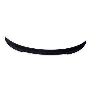 Heck Spoiler Lippe Sport Schwarz matt + 3M für BMW 3er E90 Limo V-Form ab 05-11