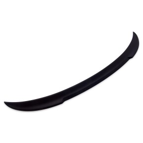 Heck Spoiler Lippe Sport Schwarz matt + 3M für BMW 3er E90 Limo V-Form ab 05-11