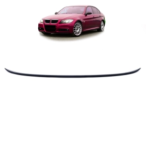 Heck Spoiler Lippe Sport Schwarz matt + 3M für BMW...