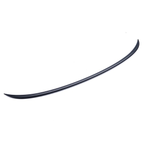 Heck Spoiler Lippe Sport Schwarz matt + 3M für BMW 3er E90 Limousine ab 05-11