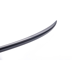 Heck Spoiler Lippe Sport Schwarz matt + 3M für BMW 3er E90 Limousine ab 05-11