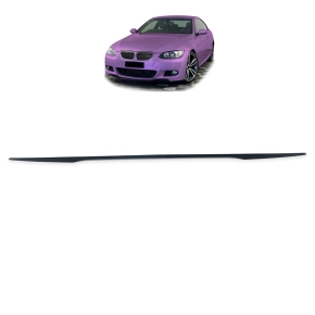 Heck Spoiler Lippe Sport Schwarz matt + 3M für BMW...
