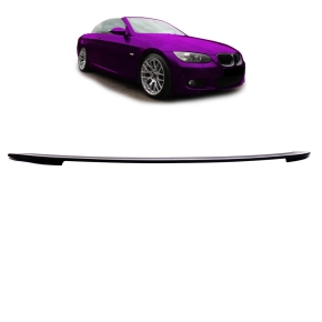 Heck Spoiler Lippe Sport Schwarz matt + 3M für BMW...