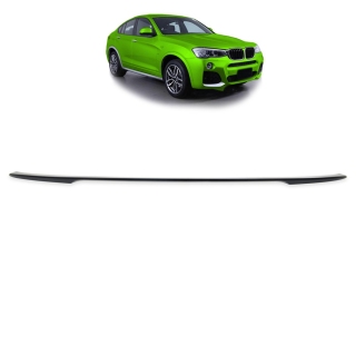 Performance Heck Spoiler Lippe Kofferraum Schwarz für BMW X4 F26 2014-2018 Sport