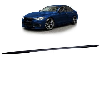 Performance Heck Spoiler Lippe Kofferraum Schwarz für BMW 3er F30 ab 2011-2020