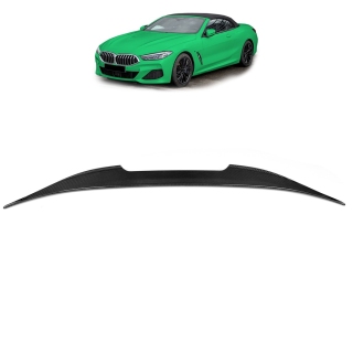 Sport Heck Spoiler Lippe Kofferraum Echt Carbon für BMW 8er G14 Cabriolet + AC