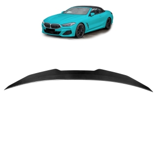 Performance Heck Spoiler Lippe Kofferraum Echt Carbon für BMW 8er G14 Cabriolet