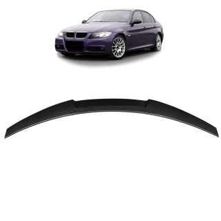 Heck Performance Spoiler Lippe Carbon V2 für BMW 3er E90 Limo V-Form ab 05-13