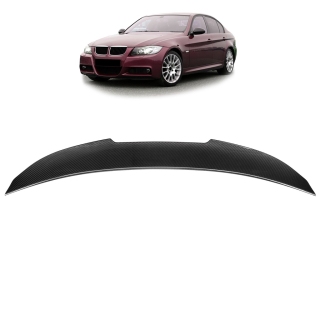 Heck Performance Spoiler Lippe Carbon V3 für BMW 3er E90 Limo V-Form ab 05-13