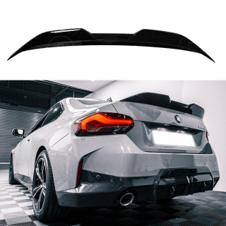 Performance Heck Spoiler Lippe Kofferraum schwarz glanz für BMW 2er G42 Coupe +M