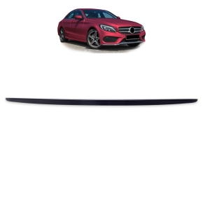 Sport-Heckspoiler mattschwarz für Mercedes C-Klasse W205 Limousine ab 2014-2023