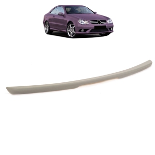Sport Heck Spoiler Lippe Schwarz matt für Mercedes CLK (C209) Coupe ab 02-10 AMG