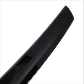 Sport Heck Spoiler Lippe Schwarz glanz für Mercedes E-Klasse W212 Limo ab 09 AMG