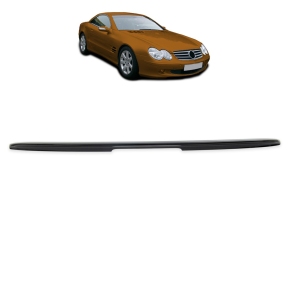 Sport-Heckspoiler schwarz glanz für Mercedes SL (R230) Cabrio ab 2001-2011