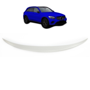 Sport-Heckspoiler lackierbar grau für Mercedes GLC (C253) Coupe ab 2016-2023