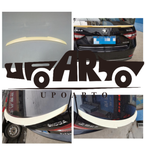 Sport-Heckspoiler schwarz glanz für Skoda Superb III für Limo V-Form ab 15-23