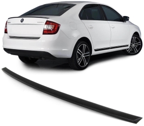 Sport-Heckspoiler lackierbar grau für Skoda Rapid für Limousine ab 2012-2019