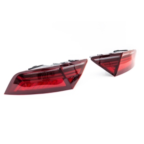 Facelift-Design LED-Rückleuchten SET dunkelrot passt für Audi A7 C7 ab 2010-2014