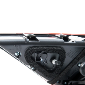 Facelift-Design LED-Rückleuchten SET dunkelrot passt für Audi A7 C7 ab 2010-2014