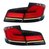 Lightbar Rückleuchten dunkelrot dynamisch für BMW 