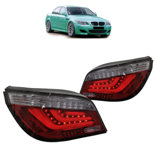 Lightbar Rückleuchten dunkelrot dynamisch für BMW 5er E60 Limousine ab 2007-2010