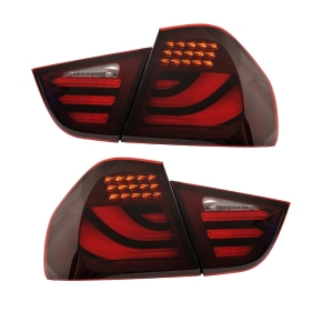 Lightbar Rückleuchten dunkelrot für BMW 3er E90 Facelift Limousine ab 2008-2013