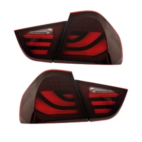 Lightbar Rückleuchten dunkelrot für BMW 3er E90 Facelift Limousine ab 2008-2013