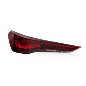 Lightbar Rückleuchten dunkelrot dynamisch für BMW 4er (G22/G23/G26) ab 2020-2024