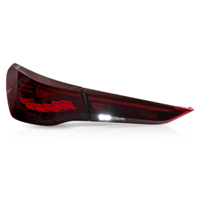 Lightbar Rückleuchten dunkelrot dynamisch für BMW 4er (G22/G23/G26) ab 2020-2024