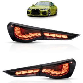 OLED Light Bar Rückleuchten Schwarz dynamisch passt...