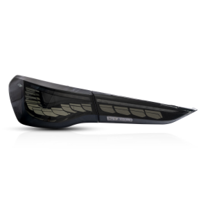 OLED Light Bar Rückleuchten Schwarz dynamisch passt für BMW 4er G22 ab 2020-2024