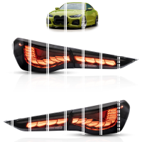 OLED Light Bar R&uuml;ckleuchten Schwarz dynamisch...