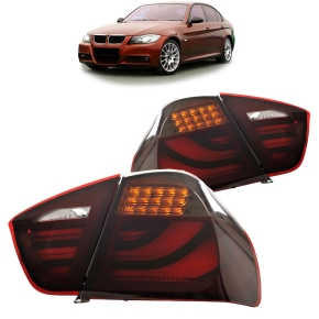 Lightbar Rückleuchten SET Smoke dynamisch für BMW 3er E90 Limousine ab 2005-2008