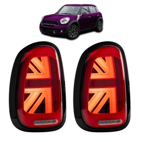 Lightbar Rückleuchten Rot SET Union-Jack-Style für MINI Countryman R60 ab 10-17
