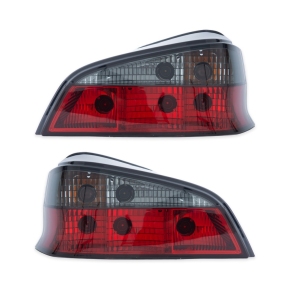 Rückleuchten Heckleuchten Halogen Set klarglas für Peugeot 106 (S2) ab 1996-2003