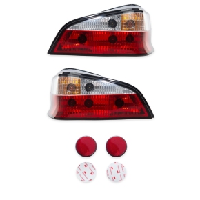 Rückleuchten Heckleuchten Halogen Set klarglas für Peugeot 106 (S2) ab 1996-2003