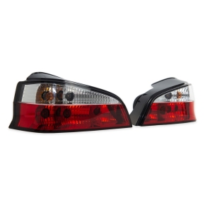 Rückleuchten Heckleuchten Halogen Set klarglas für Peugeot 106 (S2) ab 1996-2003
