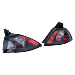 Rückleuchten Halogen Klarglas Smoke Schwarz passt für Renault Megan II ab 02-09