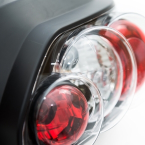 Rückleuchten Heckleuchten Klarglas Schwarz passt für Renault Clio I ab 1990-1996