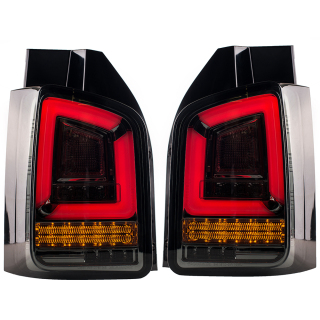 Light-Bar Design LED-Rückleuchten Smoke für VW Transporter Multivan T5 2010-2015