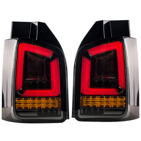 Light-Bar Design LED-Rückleuchten Smoke für VW Transporter Multivan T5 2010-2015