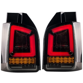 Light-Bar Design LED-Rückleuchten Smoke für VW...