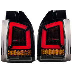 Light-Bar Design LED-Rückleuchten Smoke für VW Transporter Multivan T5 2010-2015