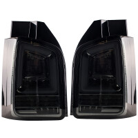 Light-Bar Design LED-Rückleuchten Smoke für VW Tra