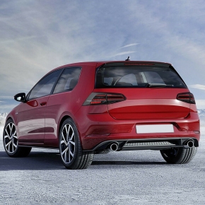 Facelift-Design LED Rückleuchten Schwarz dynamisch passt für VW Golf 7 ab 13-20