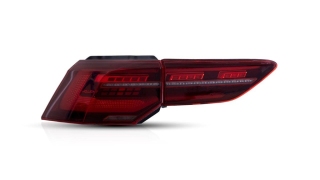 LED-Rückleuchten Dynamisch Lightbar Kirschrot für VW Golf 8 Vorfacelift ab 20-24