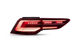 LED-Rückleuchten Dynamisch Lightbar Kirschrot für VW Golf 8 Vorfacelift ab 20-24
