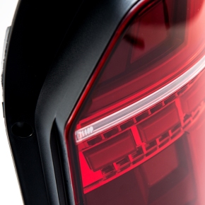 Facelift-Design LED-Rückleuchten Klarglas Rot passt für VW T6 ab 2015-2019