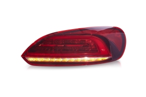  LED-Rückleuchten Lightbar Kirschrot für VW Scirocco III Vorfacelift ab 08-14
